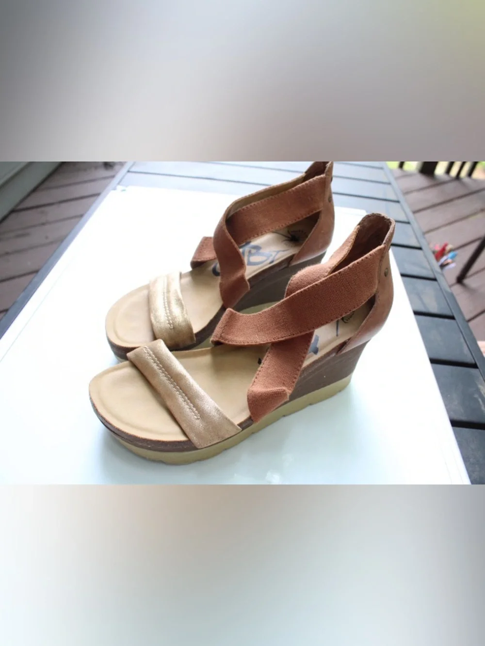 OTBT Freedom wedge sandals